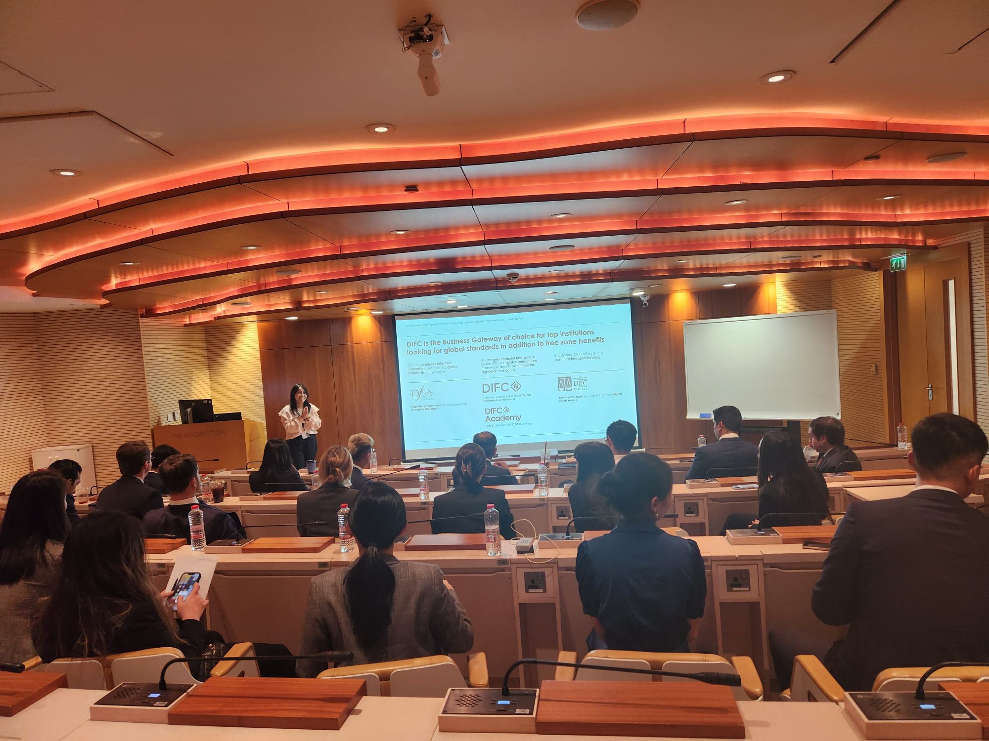 Columbia University Visit at DIFC Academy