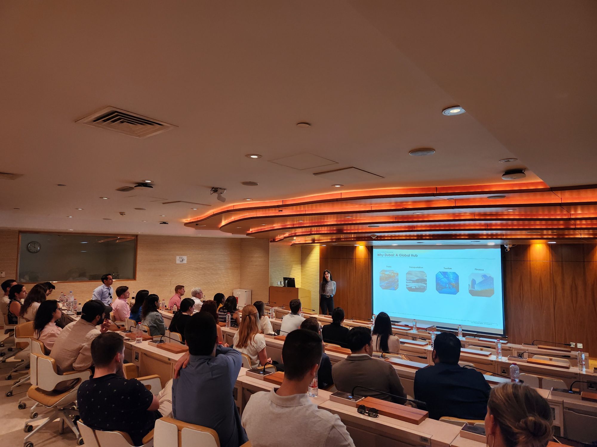 Georgetown University Visit at DIFC Academy
