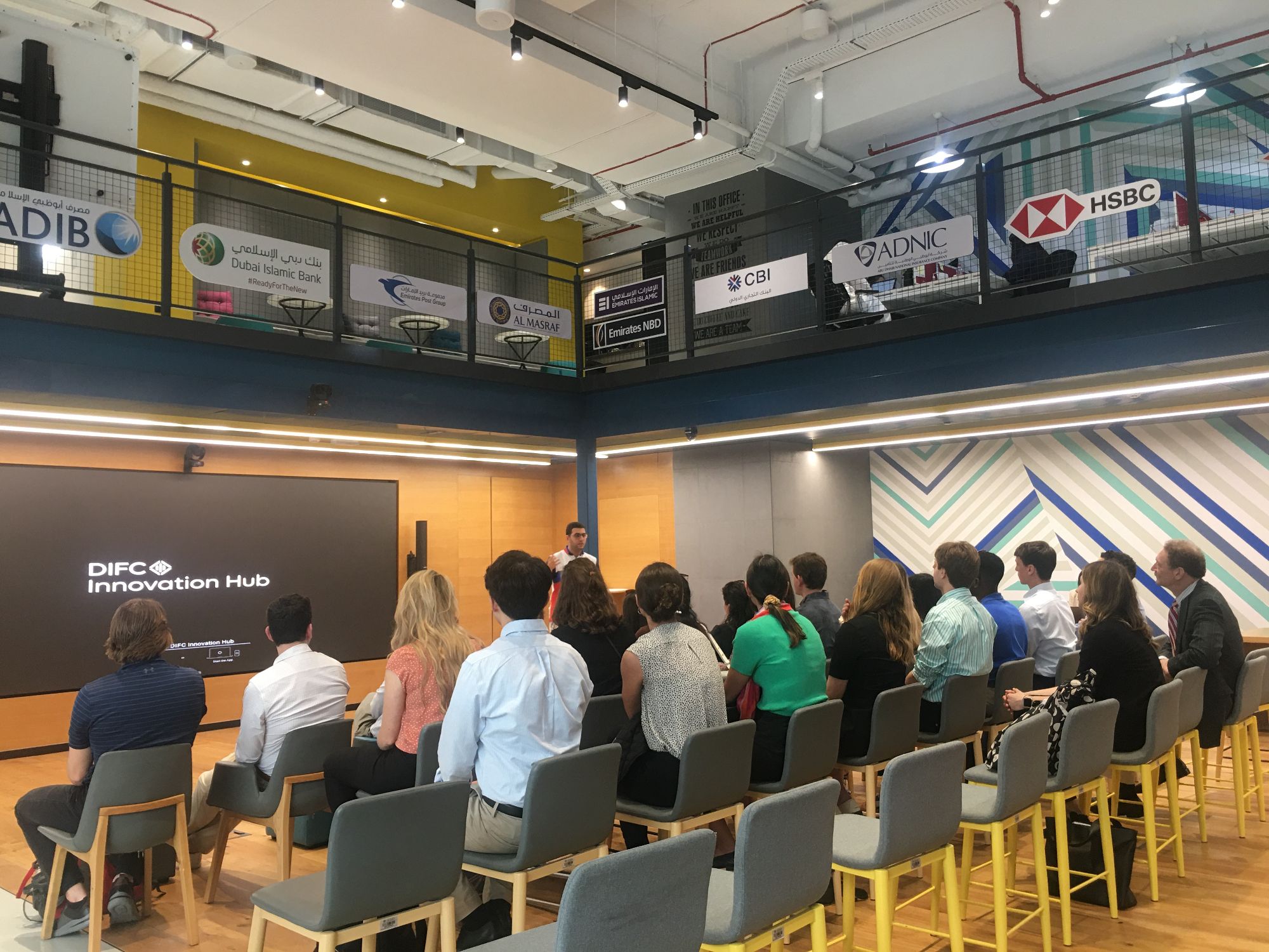 Tuck Business School Visit at DIFC Innovation Hub